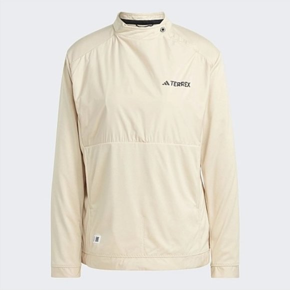 $110 Nwt Adidas Women's MEDIUM MTBR Terrex Midlayer Top Shirt Sweatshirt HZ4254 - Picture 1 of 5